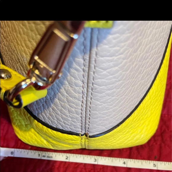 Kate Spade Two-Tone Leather Satchel/purse - Picture 4 of 9